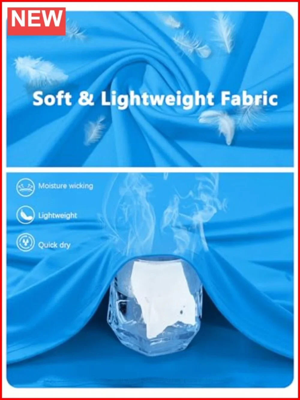Men's UPF 50+ Sun Protection Shirt Quick Dry Athletic T-Shirt Rash Guard